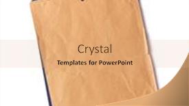  Presentation with price - Presentation with paper-tag-price-isolated background and a coral colored foreground