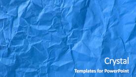  Presentation with texture - PPT theme enhanced with paper texture background crumpled paper background and a teal colored foreground