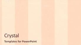  Presentation with color pink - Slide set enhanced with paper texture of pink color with strip pattern background and a lemonade colored foreground