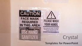  Presentation with wash - Cool new theme with paper-warning-sign backdrop and a coral colored foreground