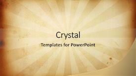  Presentation with history old paper computer - Cool new PPT theme with paper with a retro burst backdrop and a  colored foreground