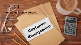  Presentation with social justice inclusion - Beautiful theme featuring paper with text social engagement backdrop and a red colored foreground