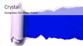  Presentation with paper line - Colorful theme enhanced with paper backdrop and a white colored foreground