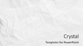  Presentation with paper - Slides with papers - white wrinkled paper background texture background and a white colored foreground