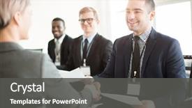  Presentation with man joined woman - Cool new slides with papers and having business training backdrop and a dark gray colored foreground