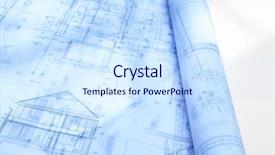  Presentation with paperwork - Cool new PPT theme with paperwork on table with bluish backdrop and a sky blue colored foreground