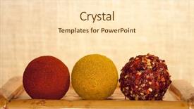  Presentation with curry powder - Amazing PPT layouts having paprika hot curry powder backdrop and a cream colored foreground