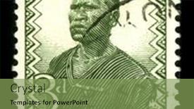  Presentation with papua new guinea - Beautiful presentation theme featuring papua-new-guinea-circa-1970 backdrop and a seafoam green colored foreground