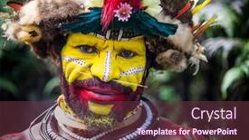  Presentation with october - PPT theme with painted red text online security background and a lemonade colored foreground