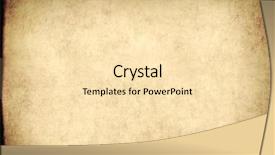  Presentation with papyrus antique - Beautiful PPT theme featuring beautiful modern wedding bouquet on wooden planks backdrop and a dark gray colored foreground