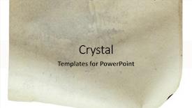  Presentation with pluma history old paper scroll - Colorful slides enhanced with papyrus antique - old paper isolated on white backdrop and a mint green colored foreground