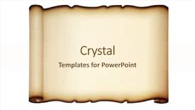  Presentation with antique parchment - Amazing PPT layouts having papyrus antique - parchment paper scroll isolated backdrop and a cream colored foreground