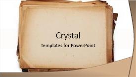  Presentation with papyrus antique - Colorful PPT layouts enhanced with papyrus antique - stacked old paper paper used backdrop and a lemonade colored foreground