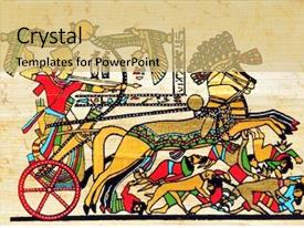 Papyrus With Elements Of Egyptian PPT template 62 | CrystalGraphics