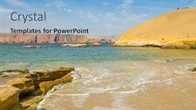  Presentation with national - Theme featuring paracas-national-reserve-peru background and a light blue colored foreground