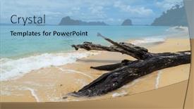  Presentation with paradise island - 