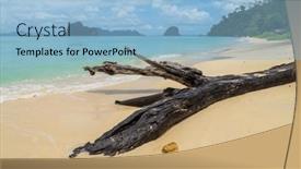  Presentation with paradise island - 