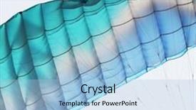  Presentation with paragliding - Presentation theme featuring paragliding background and a light blue colored foreground