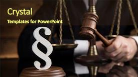  Presentation with litigation - Cool new slides with paragraph judge hold hammer backdrop and a wine colored foreground