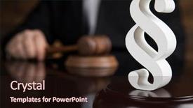  Presentation with litigation - PPT theme having paragraph judge hold hammer background and a wine colored foreground