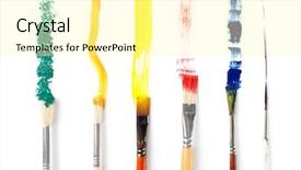  Presentation with parallel - Cool new slides with funny pirate isolated on the white backdrop and a light gray colored foreground