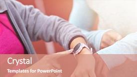  Presentation with race track rain - PPT layouts enhanced with parameters - man and woman racing background and a  colored foreground