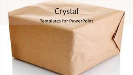  Presentation with kraft heinz - Audience pleasing presentation design consisting of parcel box with kraft paper backdrop and a  colored foreground