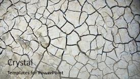  Presentation with soil agregates - PPT layouts having parched cracked soil background and a  colored foreground