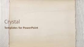  Presentation with scroll - Presentation theme with parchment scroll on wooden background background and a lemonade colored foreground