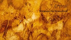  Presentation with parchment - Slide deck consisting of parchment-texture-with-mushroom-spots background and a gold colored foreground