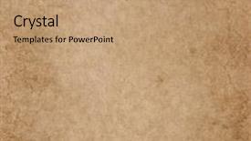  Presentation with parchment - Slide deck having parchment-texture background and a coral colored foreground