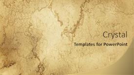  Presentation with parchment - Beautiful presentation featuring old industrial chimney without smoke on blue sky backdrop and a light blue colored foreground