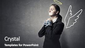  Presentation with woman praying over bible - PPT layouts featuring pardon - woman praying for mercy background and a  colored foreground