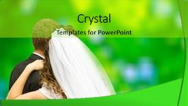  Presentation with parent engagement - Audience pleasing theme consisting of parent engagement - young pair on the field backdrop and a  colored foreground