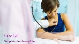  Presentation with parenting - Colorful slide set enhanced with dubai medical - parenting and health care backdrop and a sky blue colored foreground