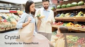  Presentation with mothers - Beautiful slides featuring parents listening to her request backdrop and a soft green colored foreground