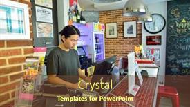  Presentation with hostel - Cool new slide deck with paris-august-08-2015-hostel backdrop and a tawny brown colored foreground