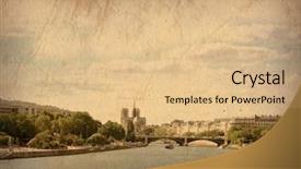  Presentation with old fashioned about history of wika - Presentation featuring paris france - made with photoshop background and a  colored foreground