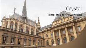  Presentation with marie antoinette - Beautiful PPT theme featuring paris-france-1-april-2017 backdrop and a white colored foreground