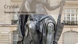  Presentation with north america - Slide set with paris-france-25-august-2013 background and a mint green colored foreground