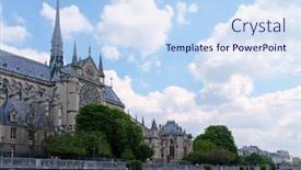  Presentation with notre dame paris france - 