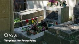  Presentation with cemetery - Audience pleasing theme consisting of paris-france-august-1-2017 backdrop and a tawny brown colored foreground