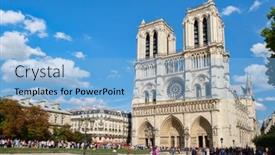  Presentation with notre dame paris france - 