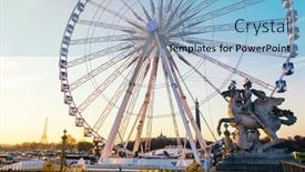  Presentation with eiffel tower paris france - 