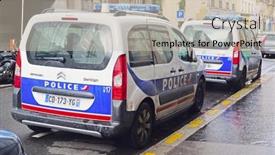  Presentation with car parking - Amazing slide deck having paris-france-february-9-2016 backdrop and a  colored foreground