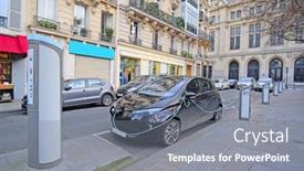  Presentation with electric car - 