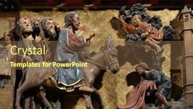  Presentation with palm sunday - Colorful PPT layouts enhanced with paris-france-january-04-2018 backdrop and a tawny brown colored foreground