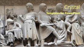  Presentation with notre dame paris france - Beautiful PPT theme featuring paris-france-january-04-massacre backdrop and a violet colored foreground