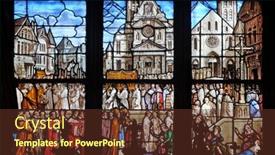  Presentation with transfer - Beautiful presentation theme featuring paris-france-january-04-transfer backdrop and a tawny brown colored foreground