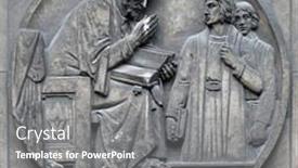  Presentation with renaissance - Presentation design consisting of paris-france-january-11-2018 background and a gray colored foreground